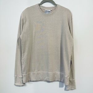 Jungmaven Tahoe Sweatshirt Canvas Tan Hemp Organic Cotton